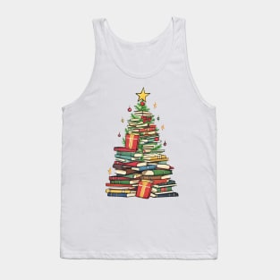 merry bookmas Tank Top